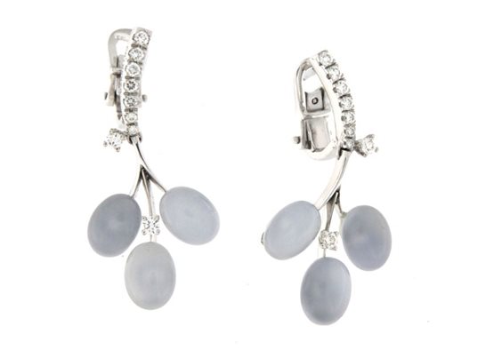 Orecchini Chimento Donna in Oro bianco Diamante 0.41 Ct 1O06240B1500P - 1O06240B1500P